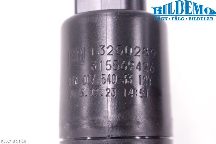 Opel INSIGNIA 09-16 Spolarpump Högtryck