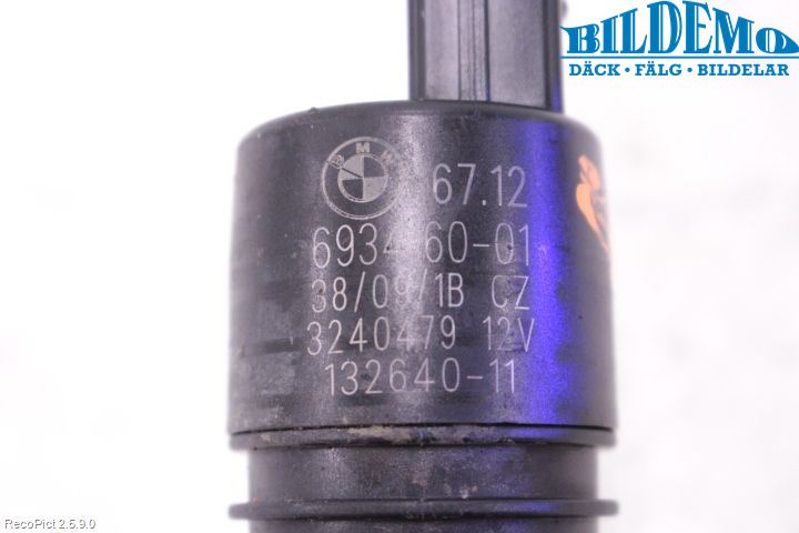 BMW 5 GT F07 09-17 Spolarpump Vindruta