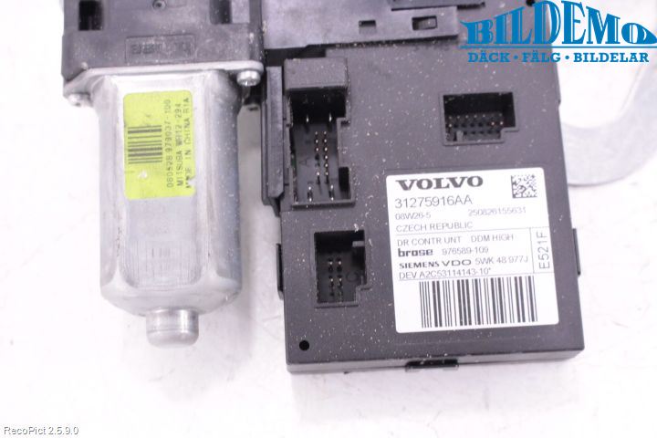 Volvo S40 08-12 Fönsterhiss El Kompl