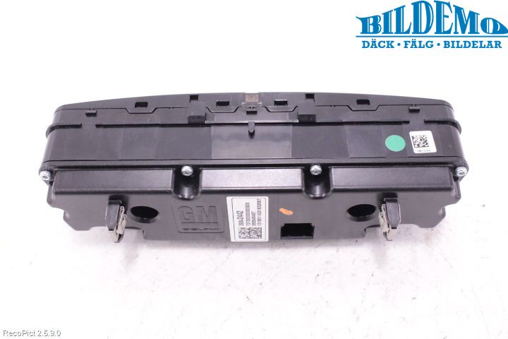 Opel ASTRA K 16-22 Ac Styrenhet Ac Manöveren