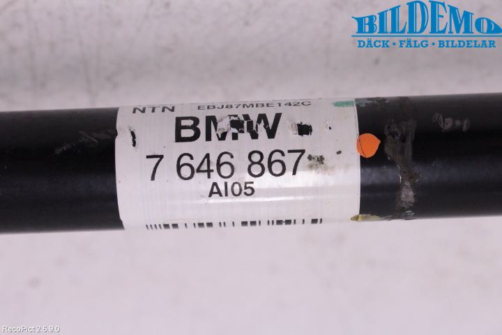 BMW X1 F48 15-22 Drivaxel Bak Höger