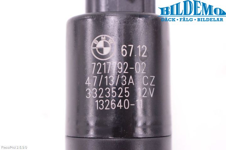 BMW X3 F25 10-17 Spolarpump Högtryck