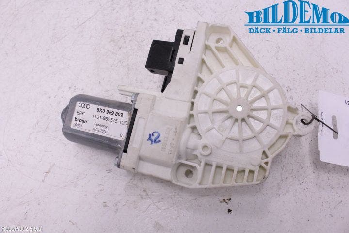 Audi A4/S4 08-11 Fönsterhissmotor