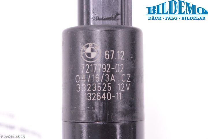 BMW 2 F22/F23/F87 Coupé/Cab 13-21 Spolarpump Högtryck