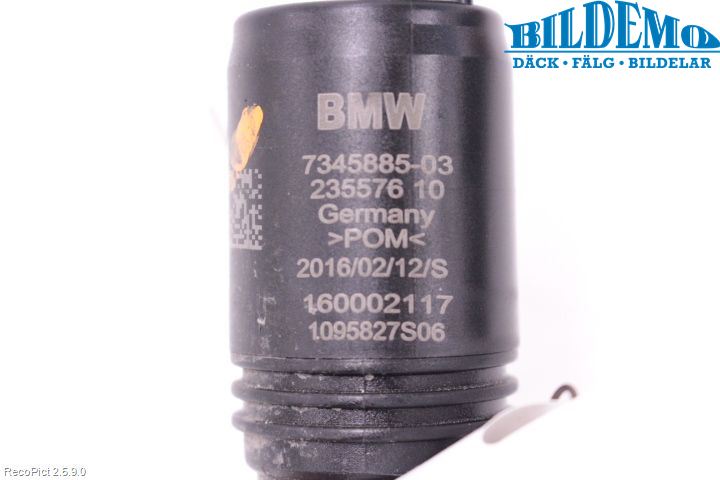 BMW 2 F22/F23/F87 Coupé/Cab 13-21 Spolarpump Vindruta