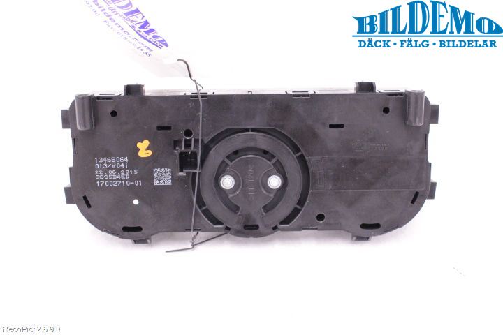 Opel CORSA E 15-19 Ac Styrenhet Ac Manöveren