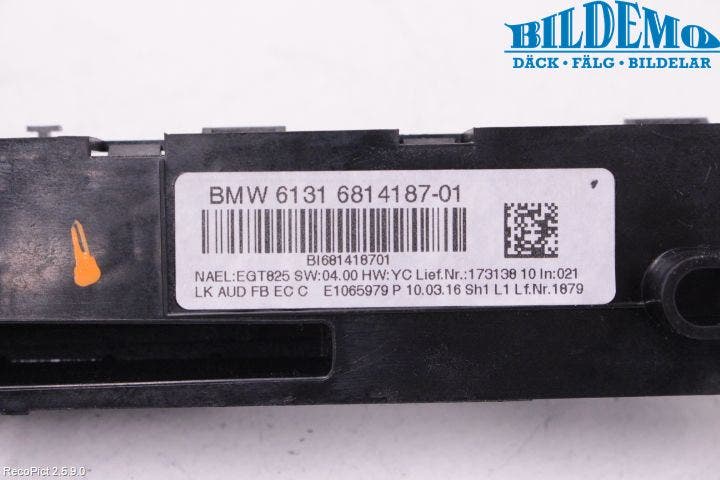 BMW 2 F22/F23/F87 Coupé/Cab 13-21 Cd Radio - Multimediapanel