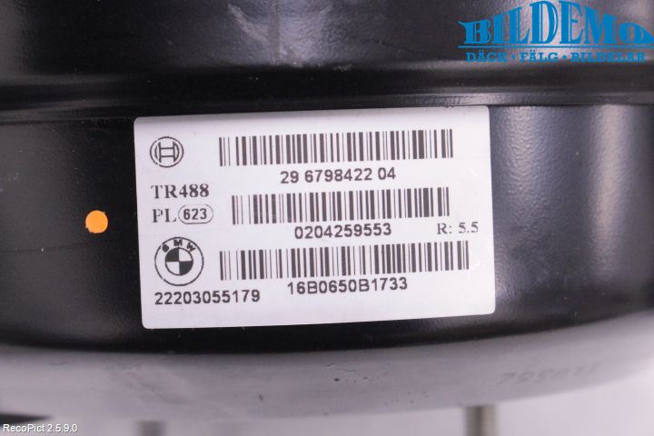 BMW 2 F22/F23/F87 Coupé/Cab 13-21 Bromsservo