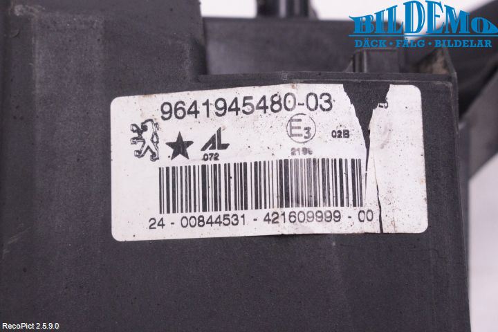 Peugeot 407 Dimljus-Varselljus Fram