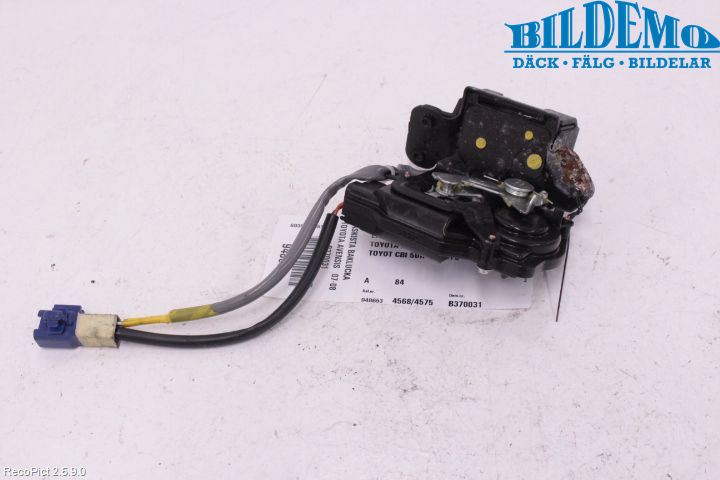 Toyota AVENSIS 07-08 Låskista Baklucka