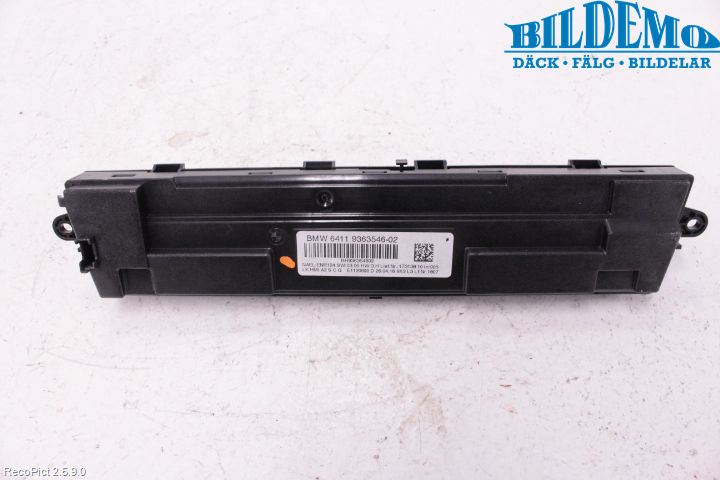 BMW 3 F30/F31/F80 12-19 Ac Styrenhet Ac Manöveren