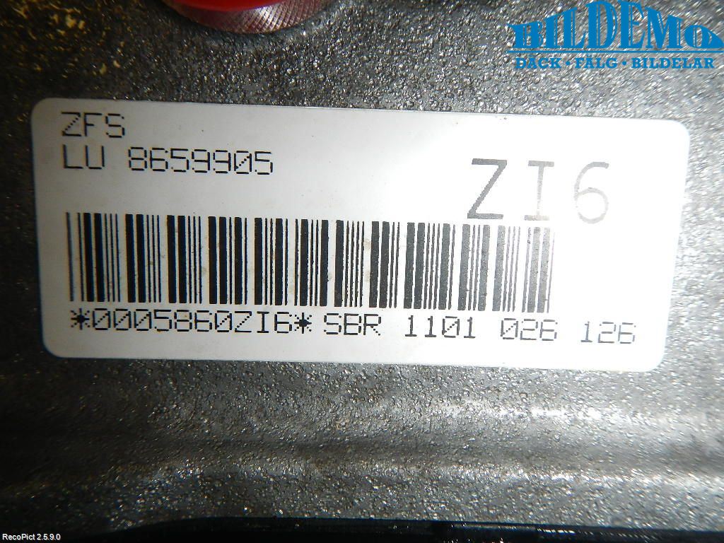 BMW 3 F30/F31/F80 12-19 Växellåda Automat