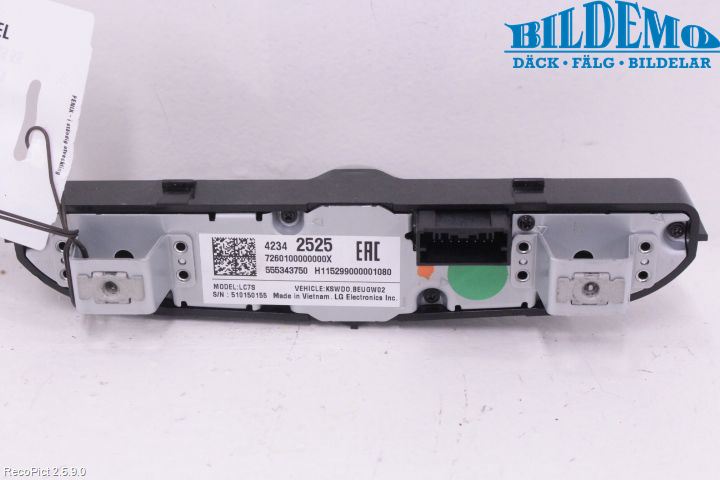 Opel ASTRA K 16-22 Cd Radio - Multimediapanel