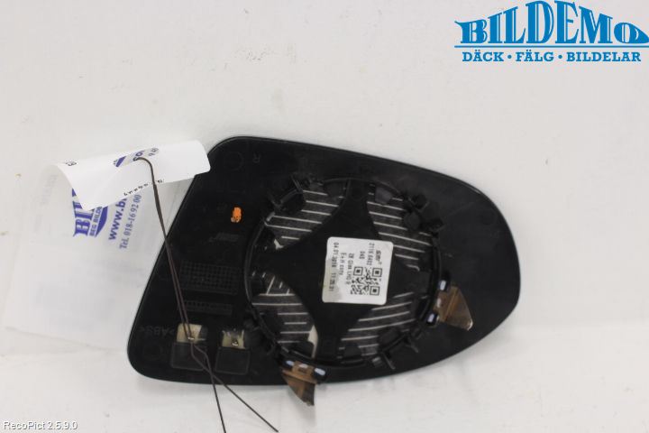 Opel ASTRA K 16-22 Spegelglas Hö