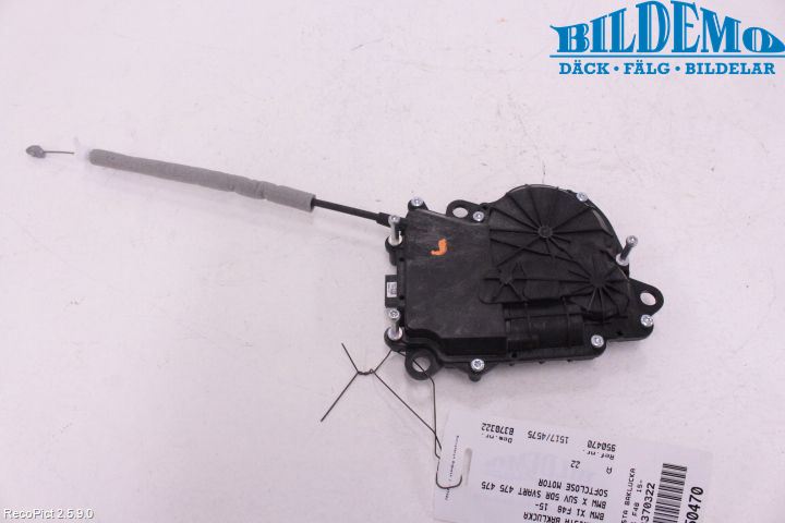 BMW X1 F48 15-22 Låskista Baklucka