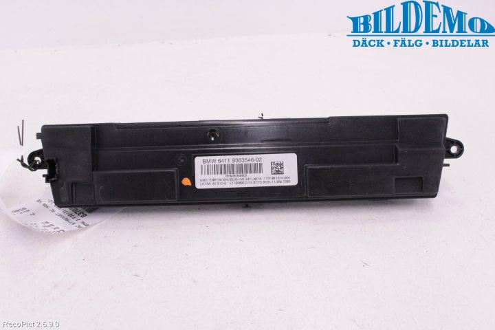 BMW 3 F30/F31/F80 12-19 Ac Styrenhet Ac Manöveren