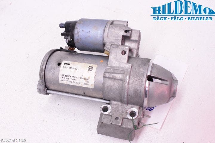 BMW 3 F30/F31/F80 12-19 Startmotor