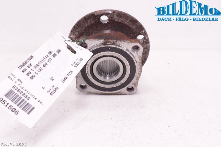 BMW 5 F10/F11/F18 09-17 Nav Bak