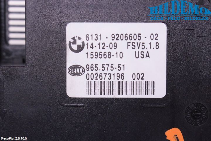 BMW X6 E71/E72   08-14 Innerbelysning