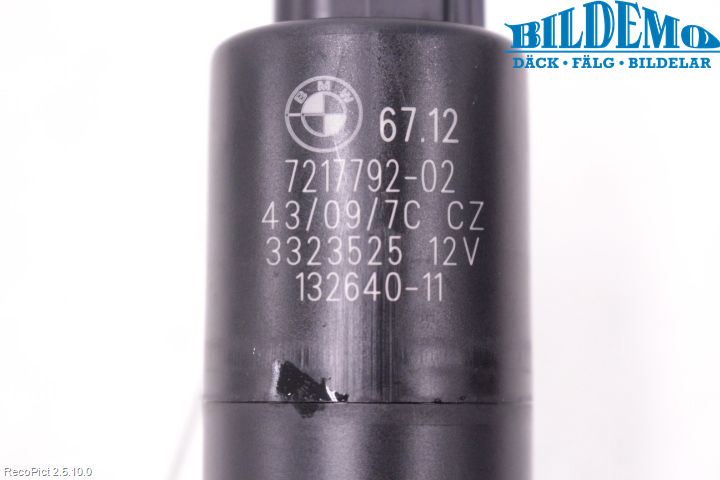 BMW X6 E71/E72   08-14 Spolarpump Högtryck
