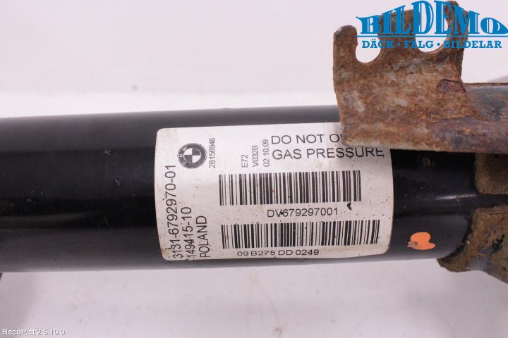 BMW X6 E71/E72   08-14 Fjäderben Fram Vänster