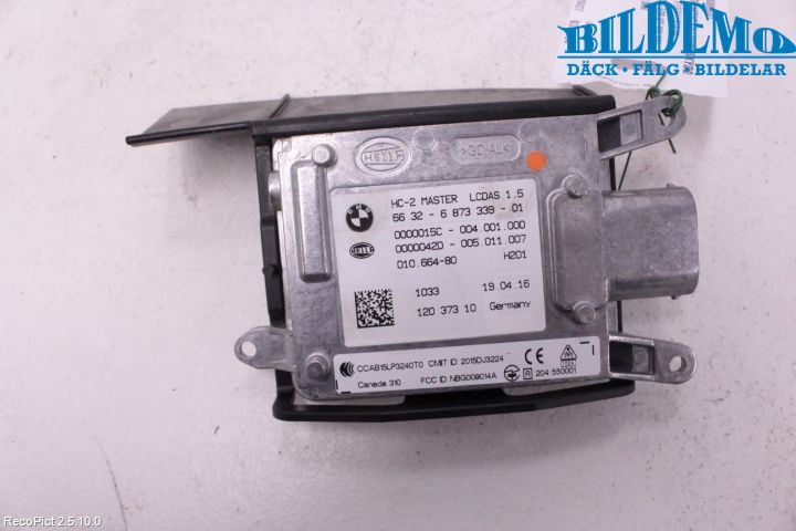 BMW 5 F10/F11/F18 09-17 Sensor Aktivt Kollisionsskydd