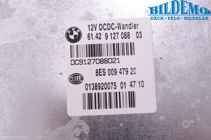 BMW 3 E92/93 Coupé/Cab 05-14 Dc-Cd Omvandlare Hybrid