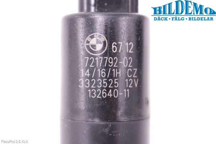 BMW 5 F10/F11/F18 09-17 Spolarpump Högtryck