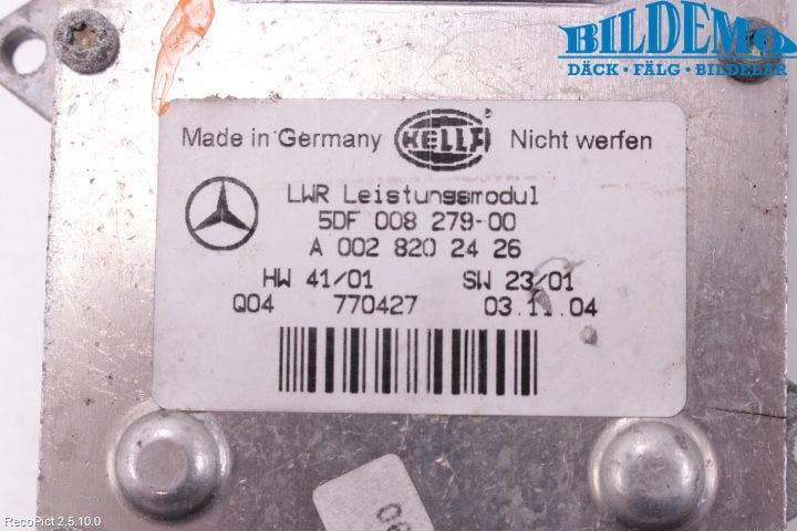 Mercedes-Benz MB E-KLASS (W211) 02-09 Styrenhet Strålkastare