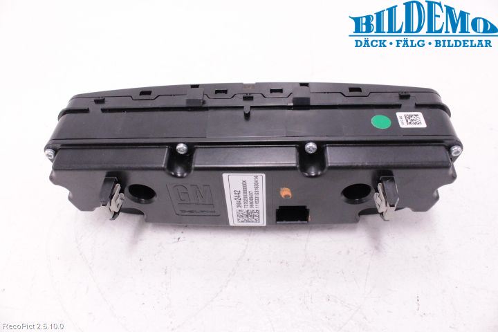 Opel ASTRA K 16-22 Ac Styrenhet Ac Manöveren