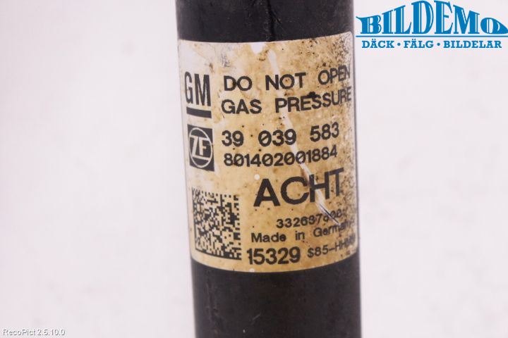 Opel ASTRA K 16-22 Stötdämpare Bak