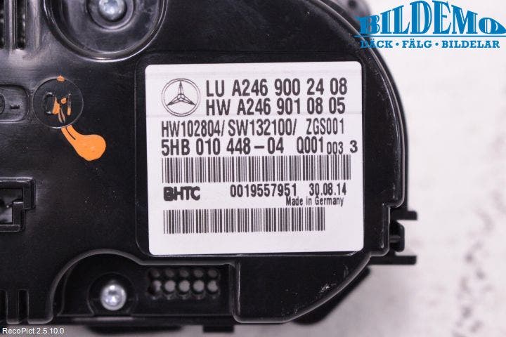 Mercedes-Benz MB A-KLASS (W176) 13-18 Ac Styrenhet Ac Manöveren