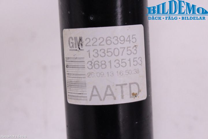 Opel MERIVA B 10-17 Stötdämpare Bak