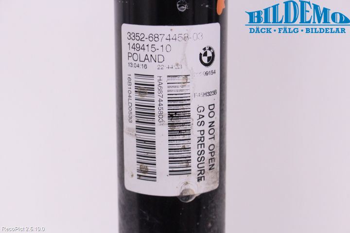 BMW 2 F45 Active Tourer 14-21 Stötdämpare Bak