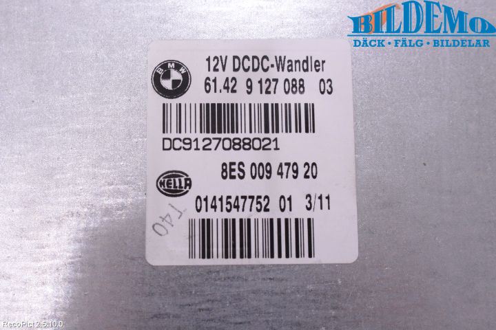 BMW 1 E87/81 5D/3D 03-11 Dc-Cd Omvandlare Hybrid