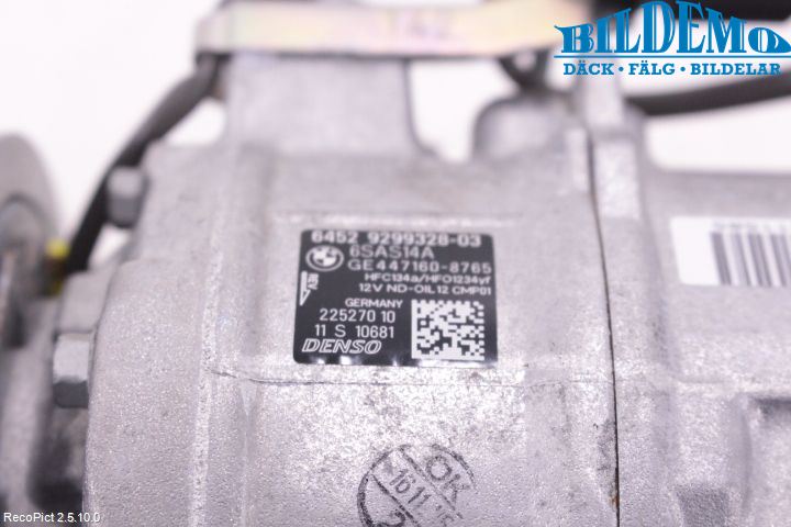 BMW 1 F20/F21 11-19 Ac Kompressor
