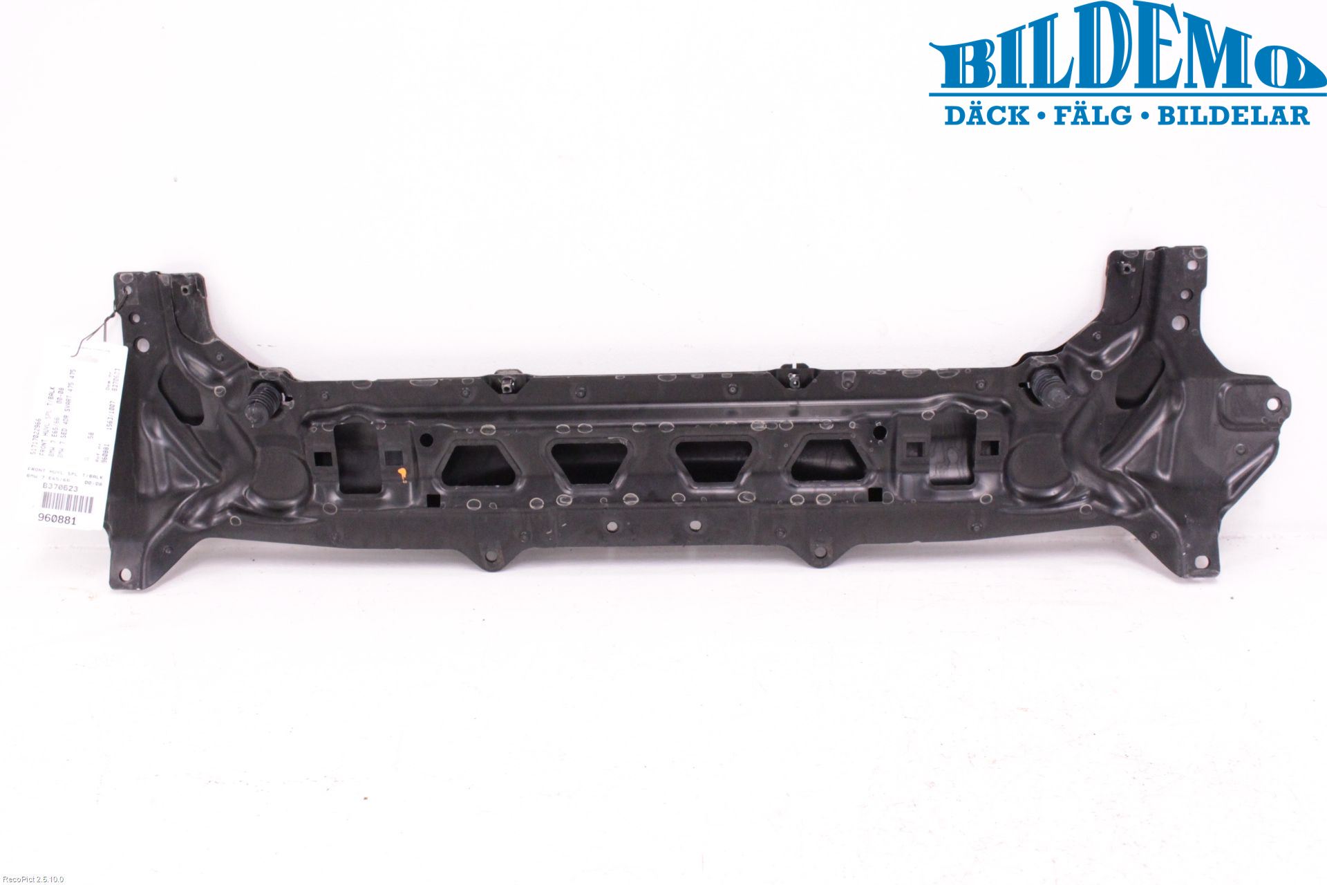 BMW 7 E65/66    00-08 Front Huvlåsplåt-Balk