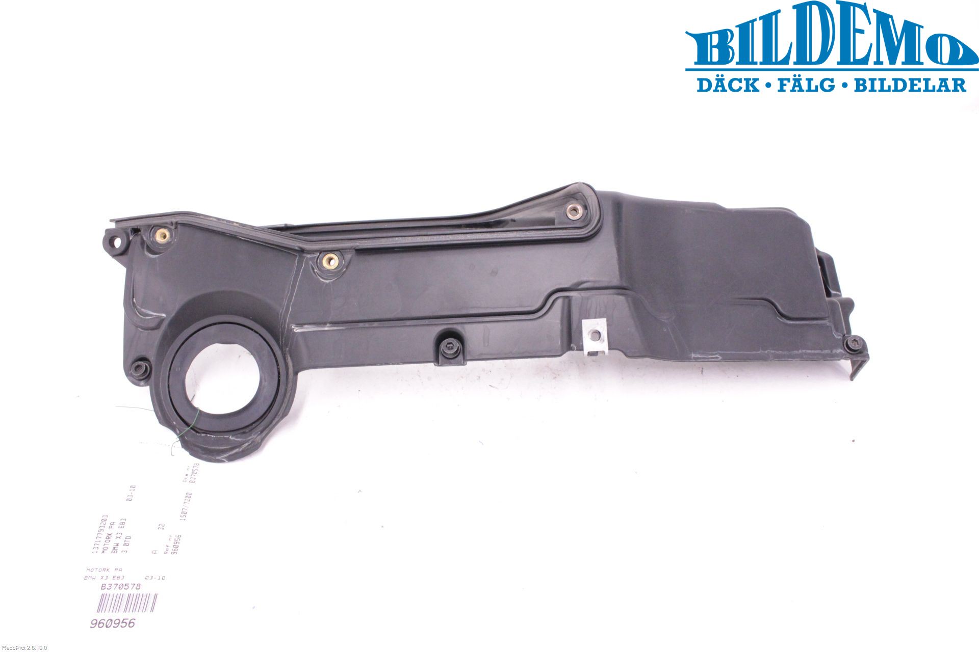 BMW X3 E83     03-10 Motorkåpa