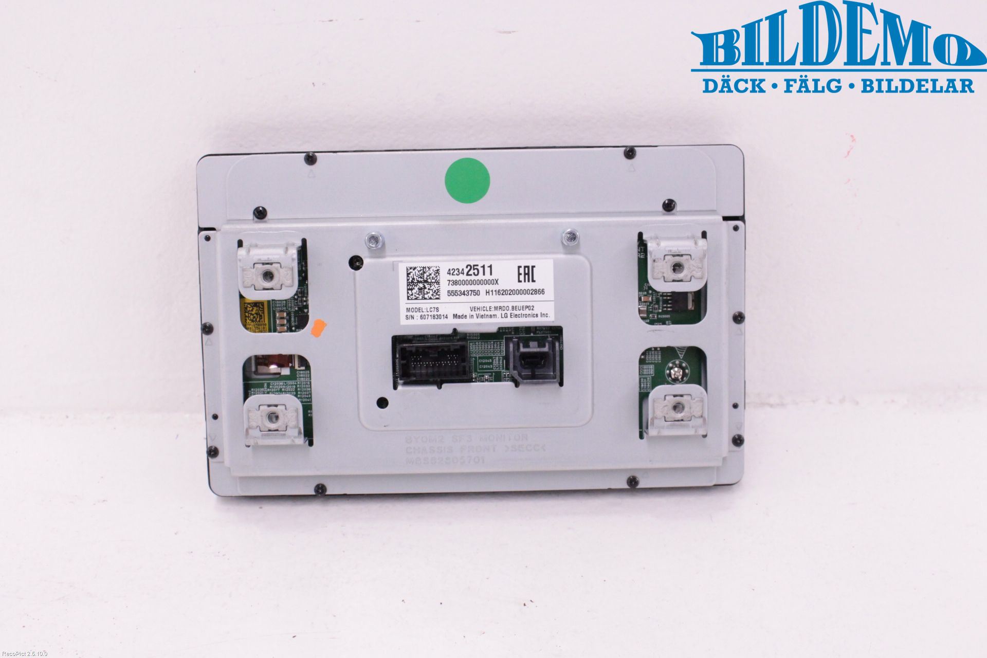 Opel ASTRA K 16-22 Bildskärm