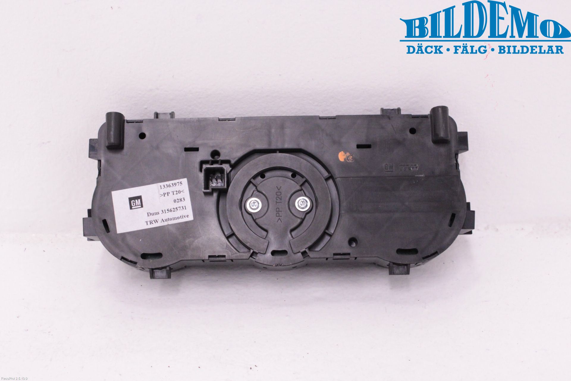 Opel ADAM 13-20 Ac Styrenhet Ac Manöveren