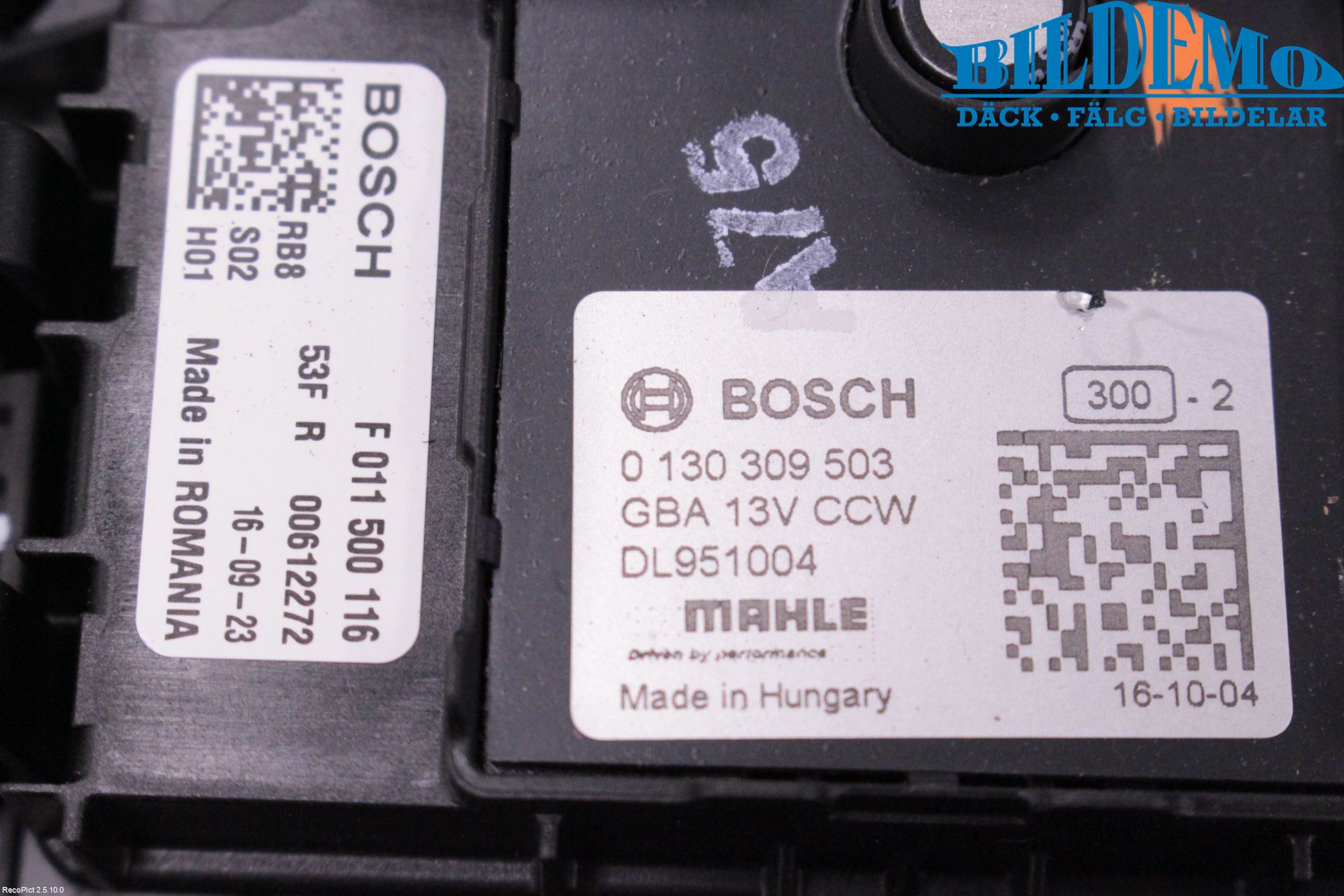 Opel ASTRA K 16-22 Värmefläkt