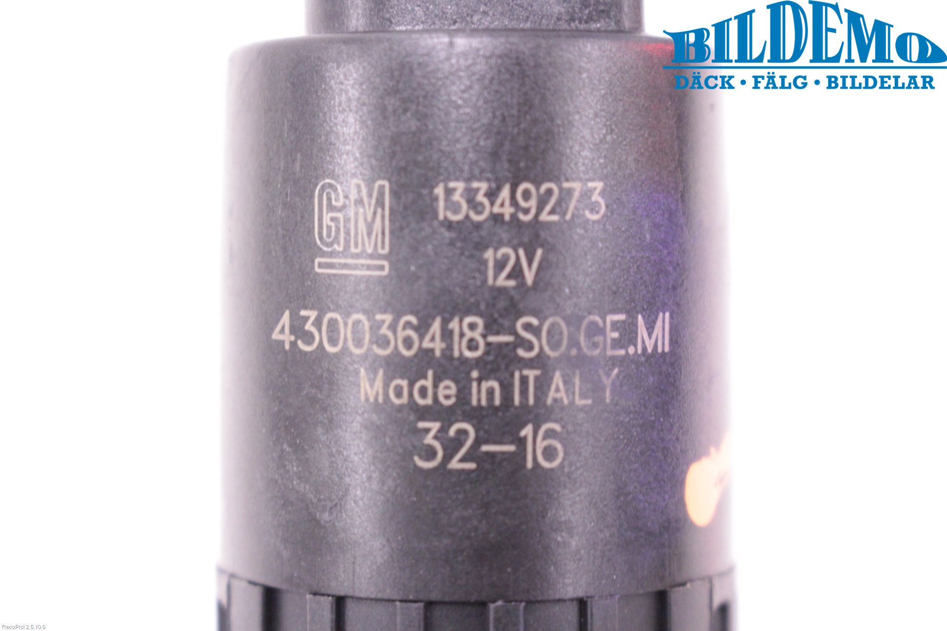 Opel ASTRA K 16-22 Spolarpump Vindruta