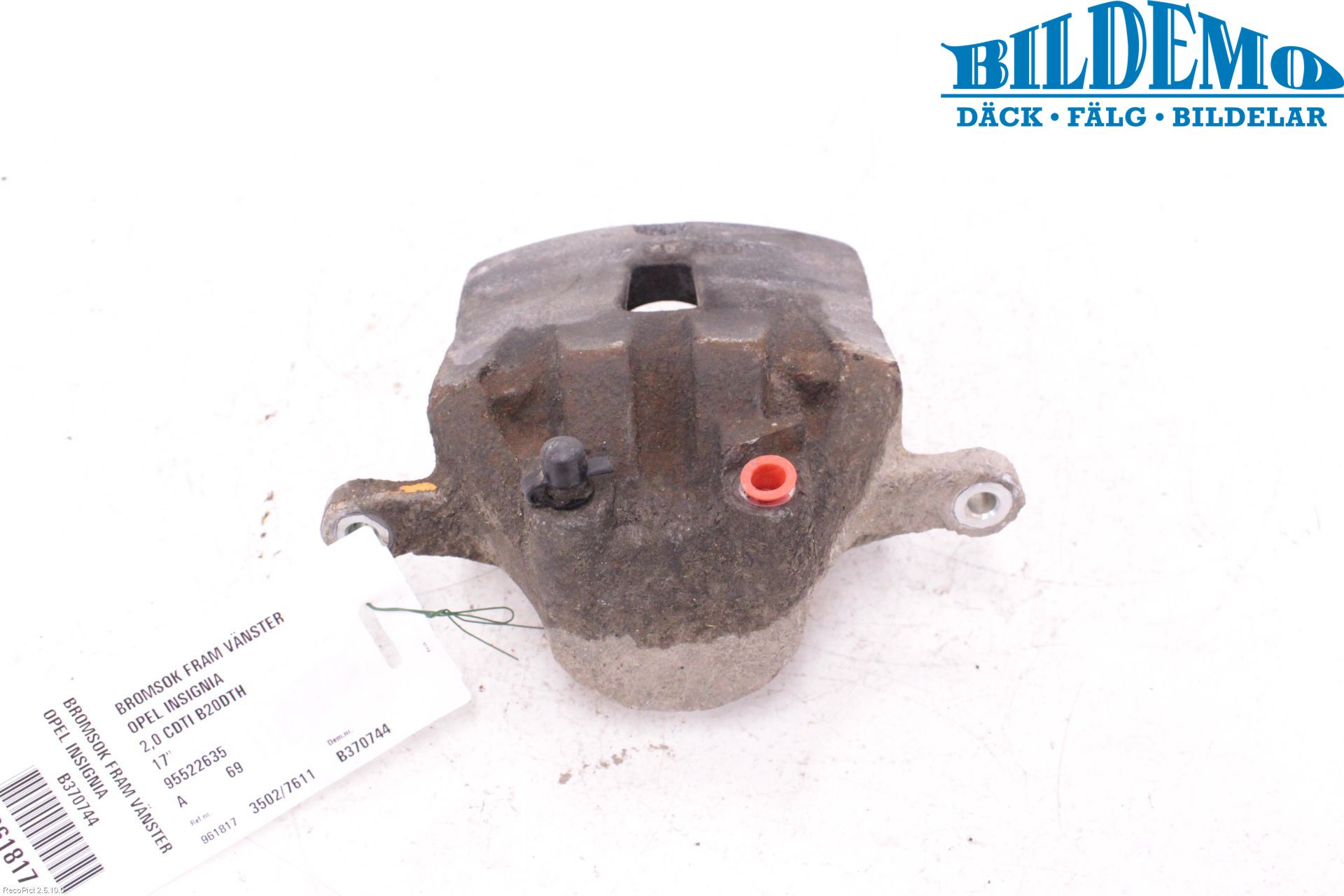 Opel INSIGNIA 09-16 Bromsok Fram Vänster