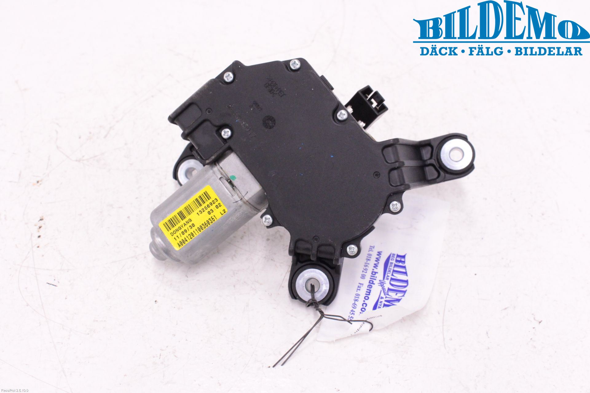 Opel ZAFIRA C 12-19 Torkarmotor Baklucka