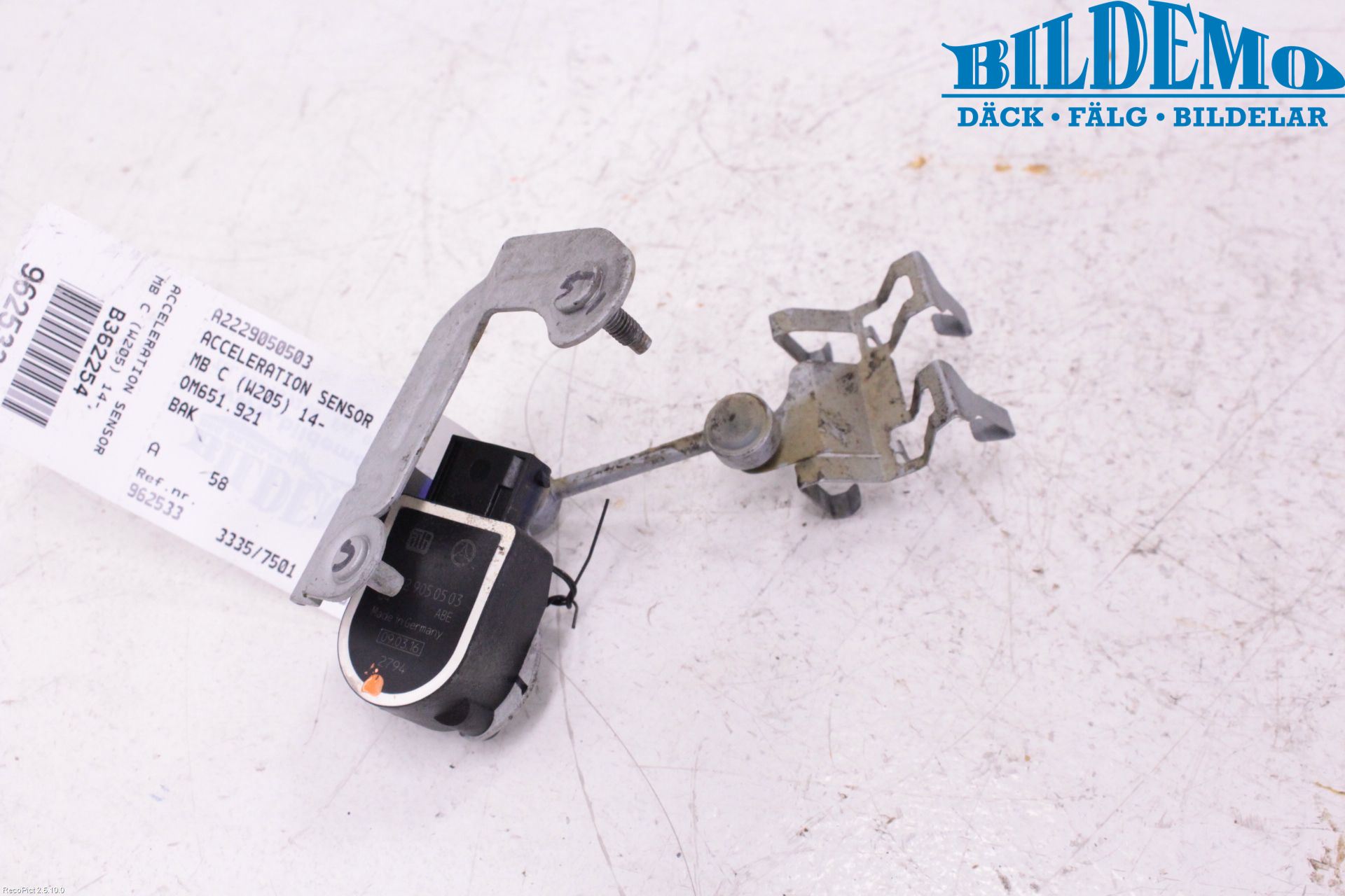 Mercedes-Benz MB C-KLASS (W205) 14-21 Givare Accelaration