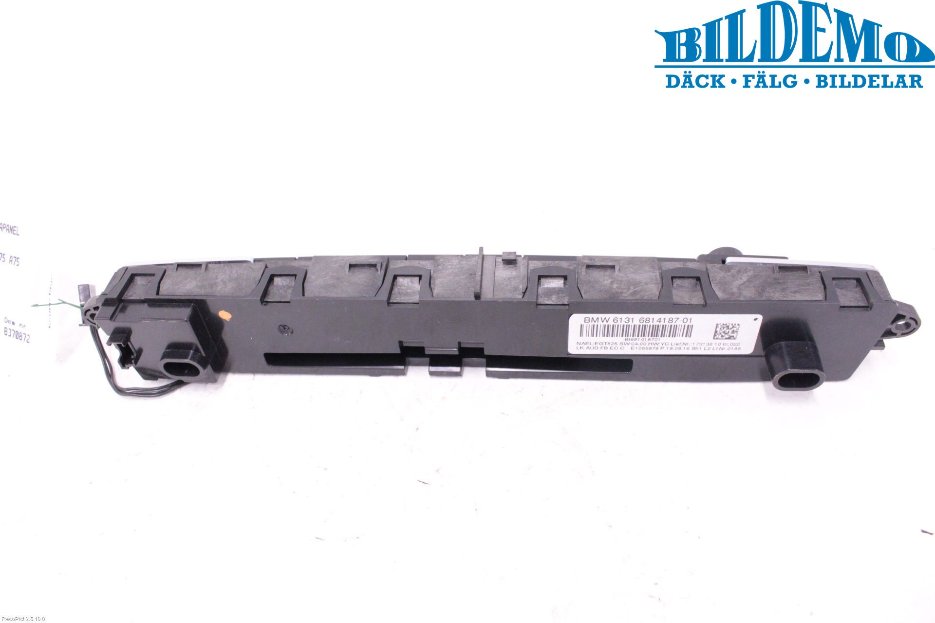 BMW 1 F20/F21 11-19 Cd Radio - Multimediapanel