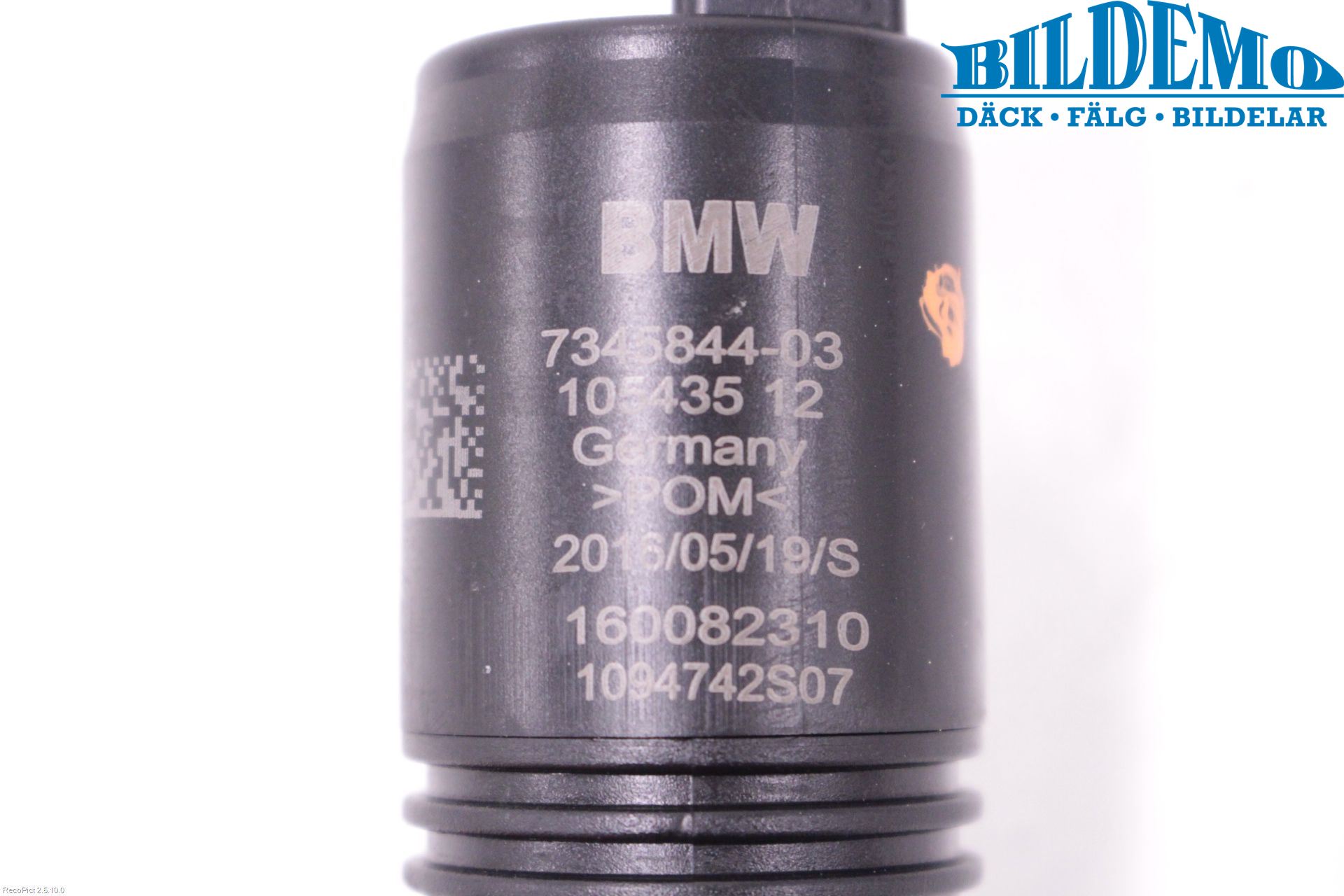 BMW 1 F20/F21 11-19 Spolarpump Vindruta
