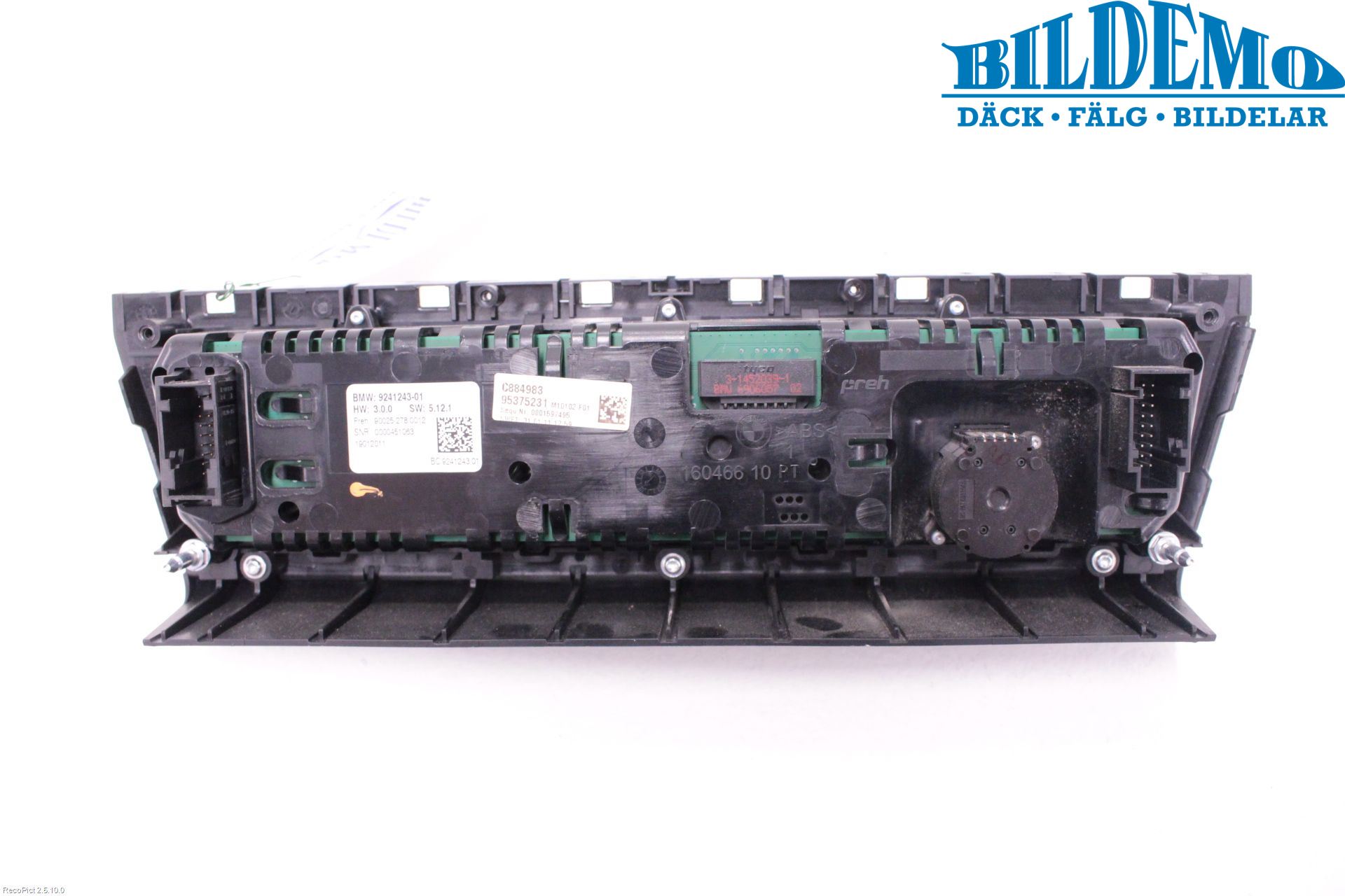 BMW 5 F10/F11/F18 09-17 Ac Styrenhet Ac Manöveren