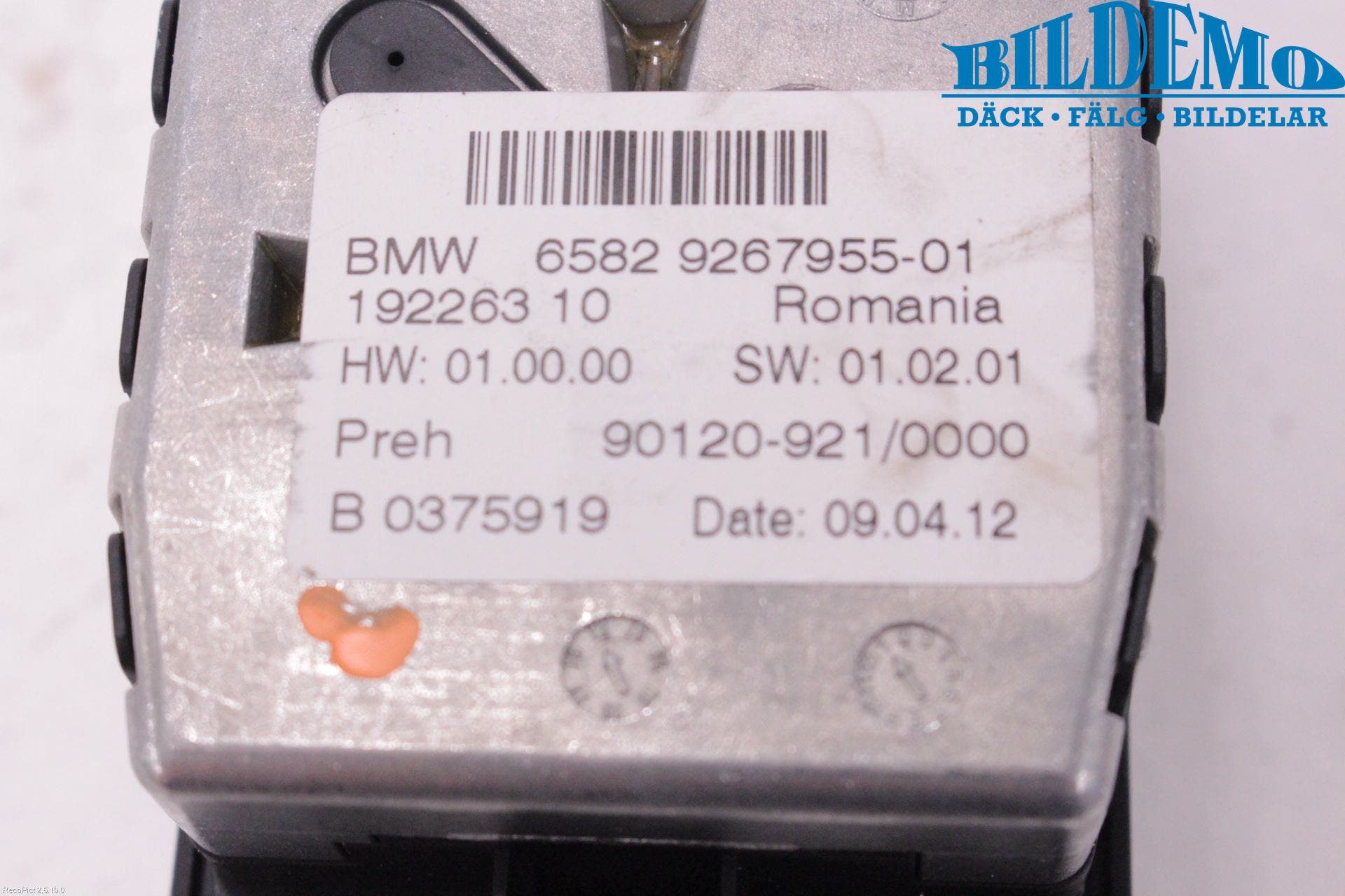 BMW 3 F30/F31/F80 12-19 Strömställare Multifunktion