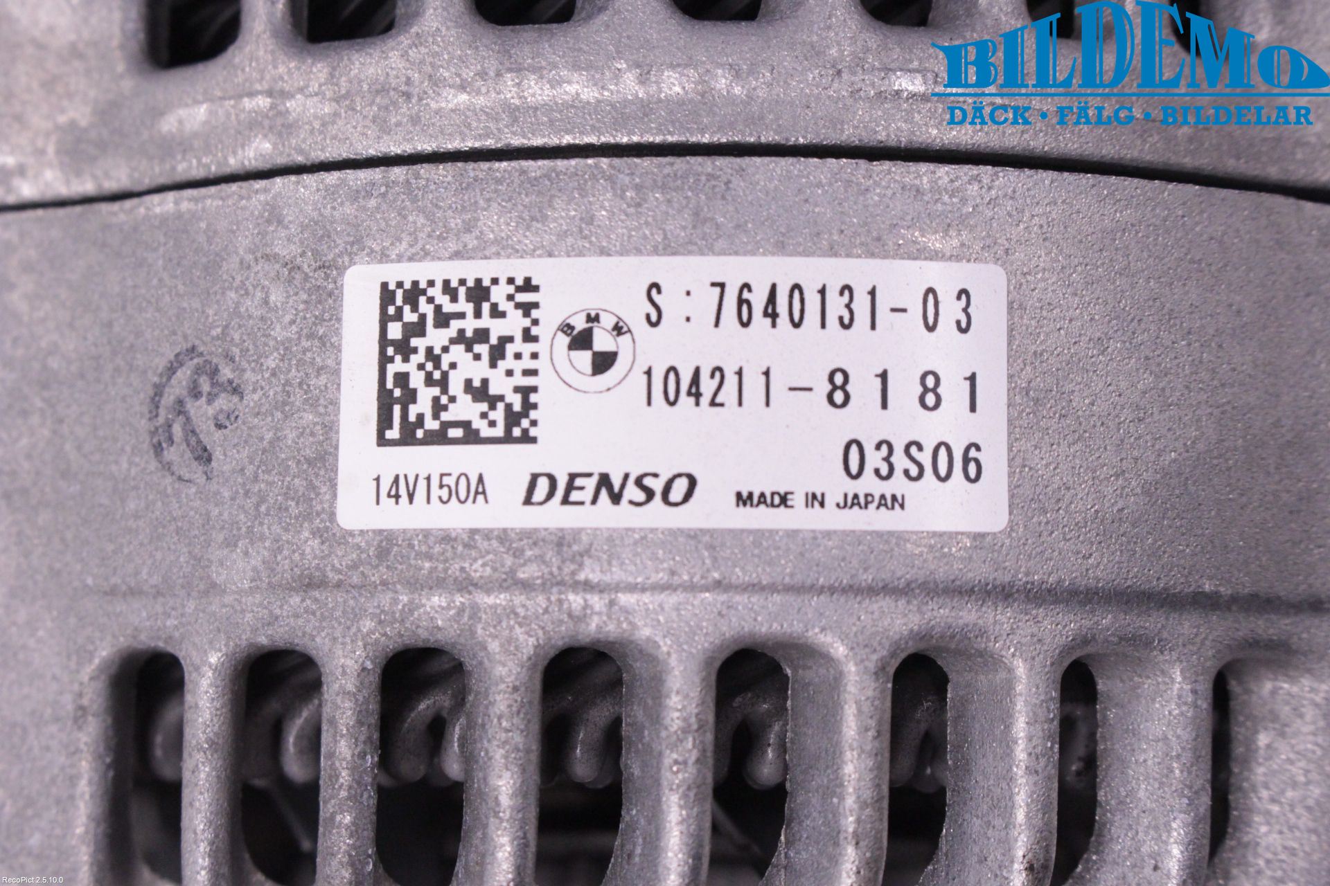 BMW 2 F45 Active Tourer 14-21 Generator